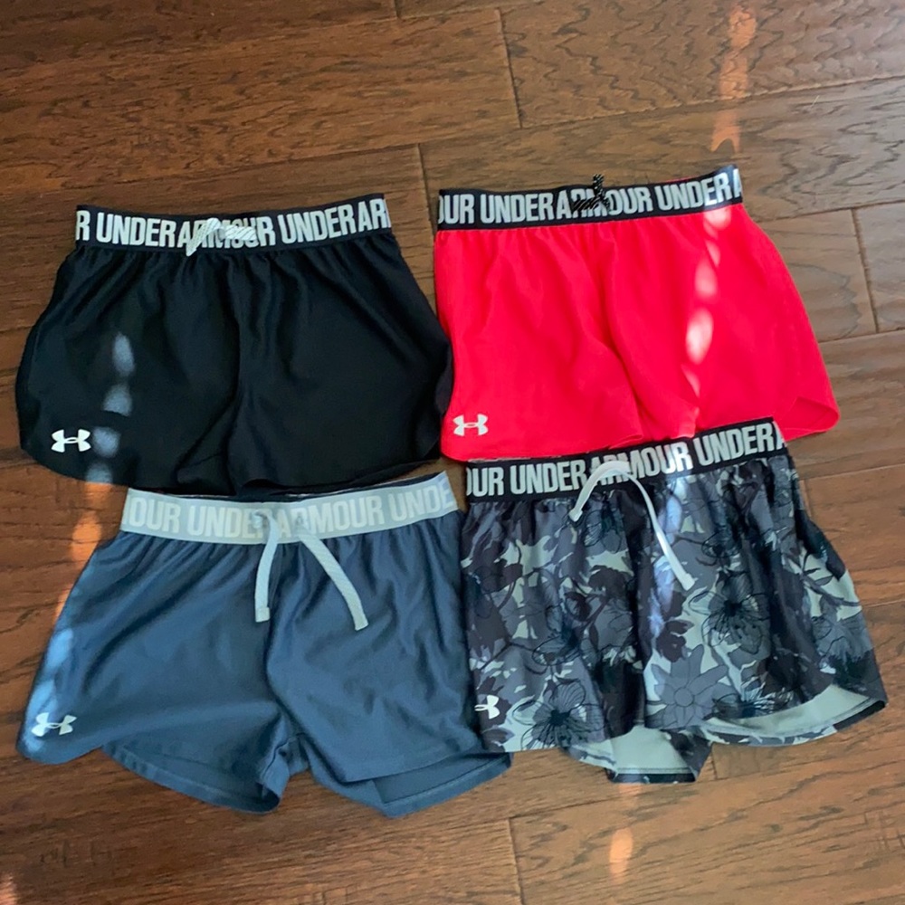 Girls under armour shorts